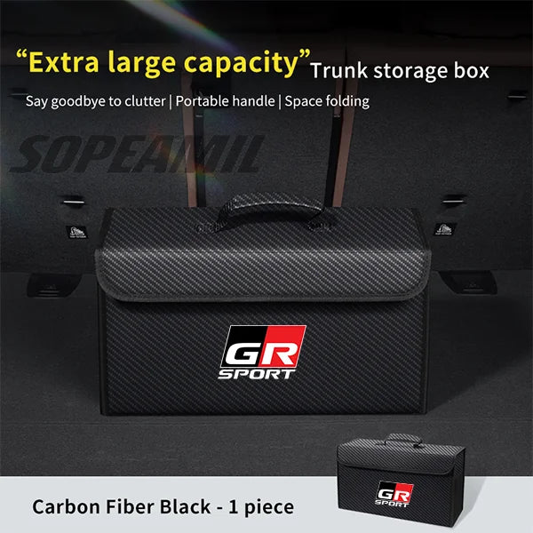 GR Racing Car Trunk Storage 