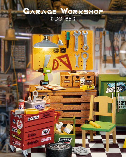 DIY Garage Workshop Miniature Kit