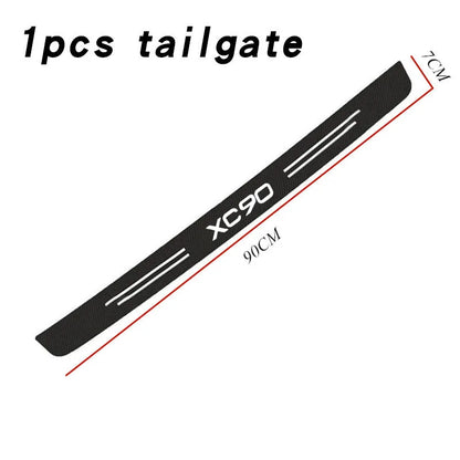 XC90 Carbon Car Door Strip Stickers 