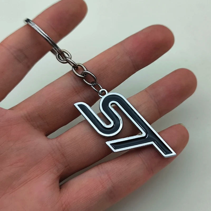 ST Metal Keychain AI