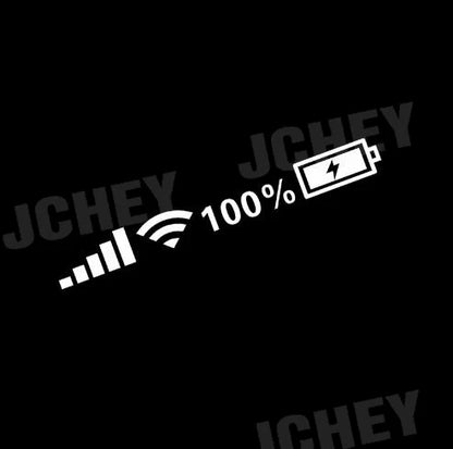 WiFi Power Reflective Sticker 