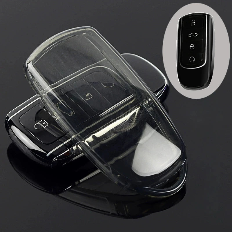 Transparent Key Case Cover for Chery CY