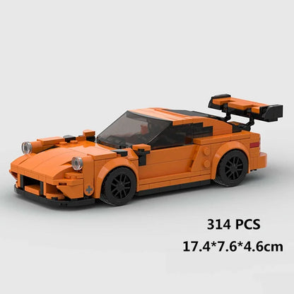 Racing Car Building Block Collection