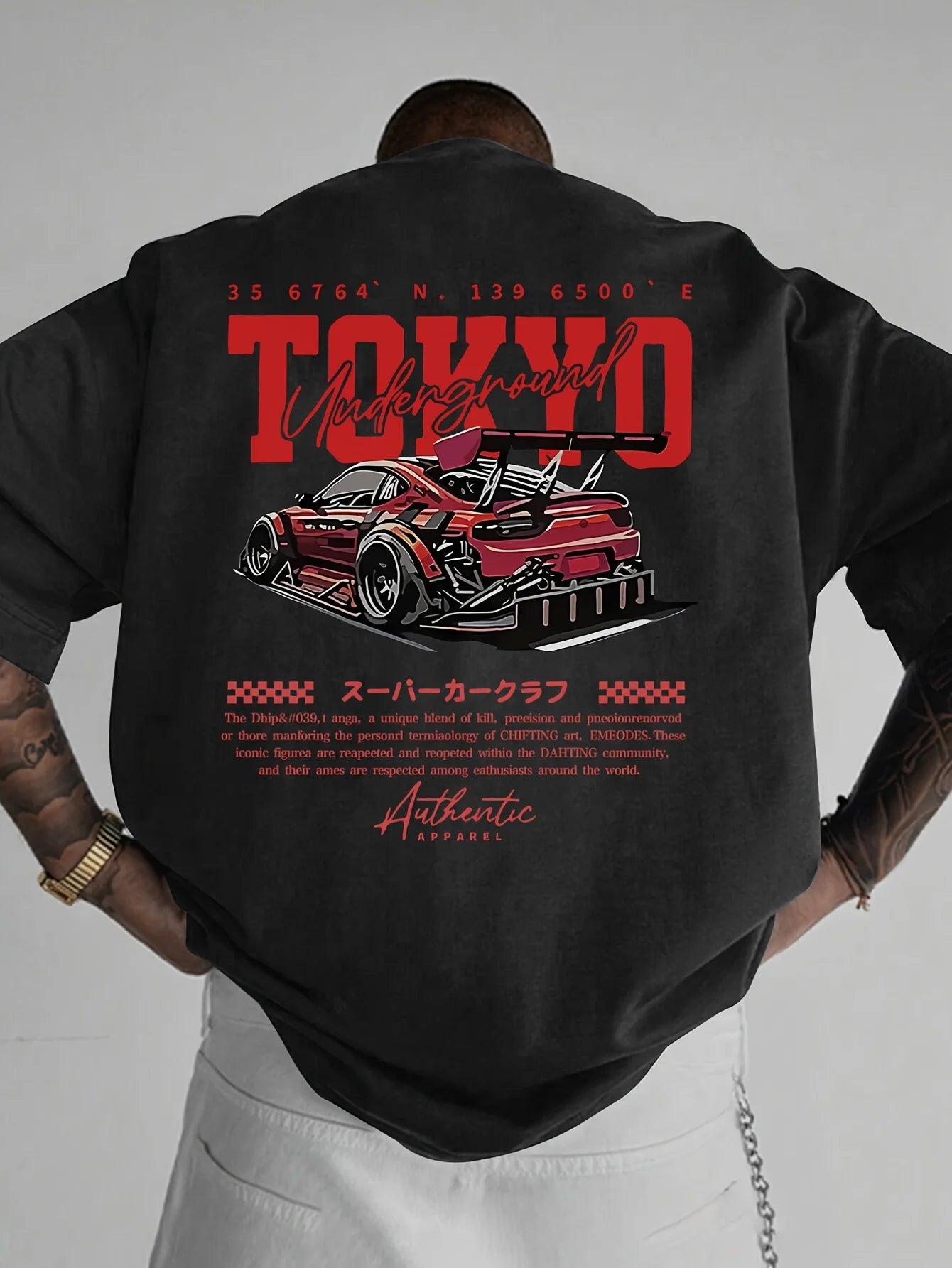 Tokyo Street Racing Grafik-T-Shirt