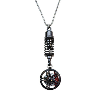 Wheel Mirror Pendant Car 