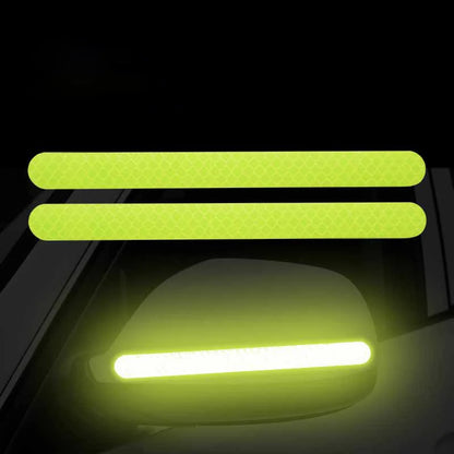 Pegatizas de seguridad reflectantes del espejo retrovisor