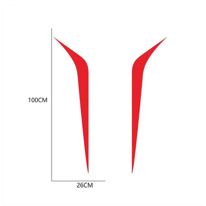 Long Stripe Car Stickers 