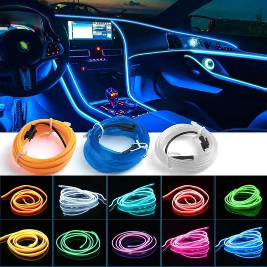Flexible Car Interior Neon Light