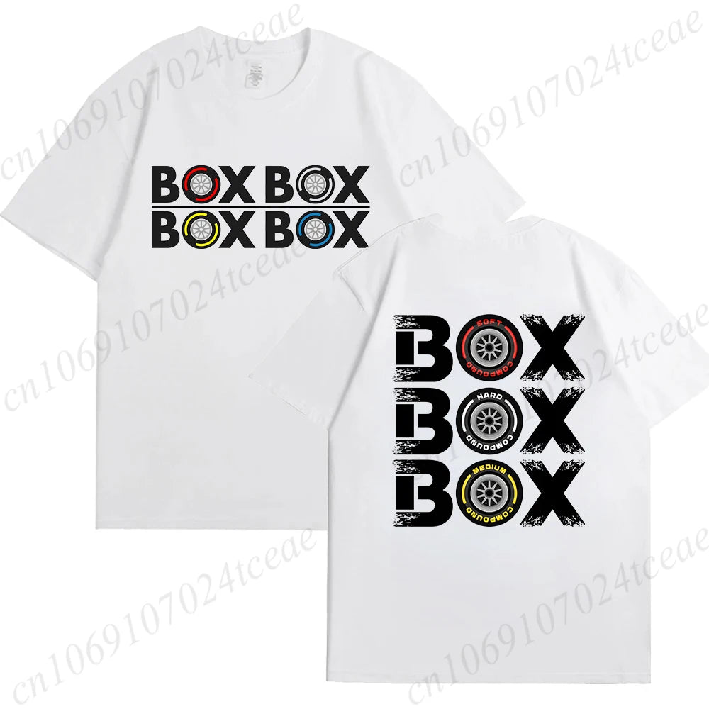 “Box Box Box” F1 Cotton Shirt