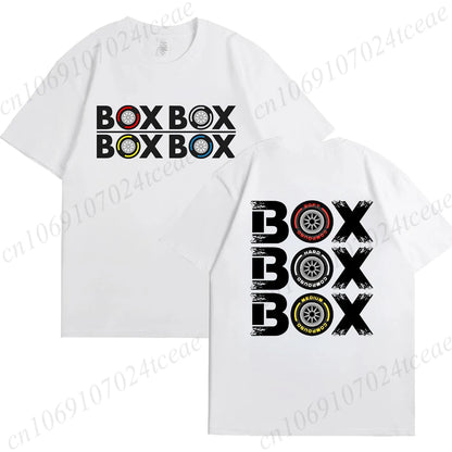 “Box Box Box” F1 Cotton Shirt