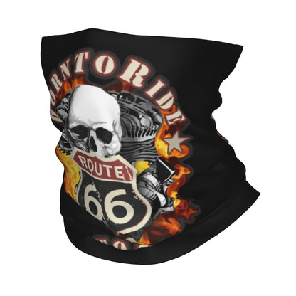 Cachecol com faixa para cabeça Route 66
