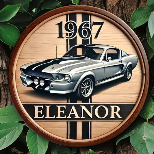 Eleanor Sports Car Wall Decor MG