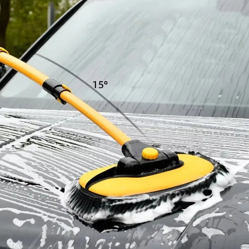 2-in-1 Extendable Car Cleaning Mop & Brush