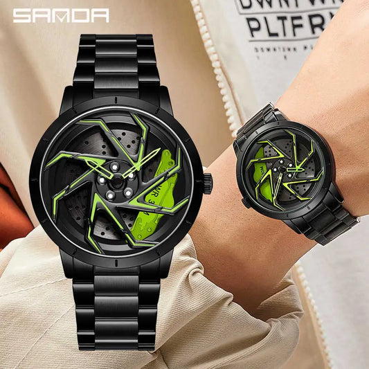 Rotor-Inspired Sport Watch
