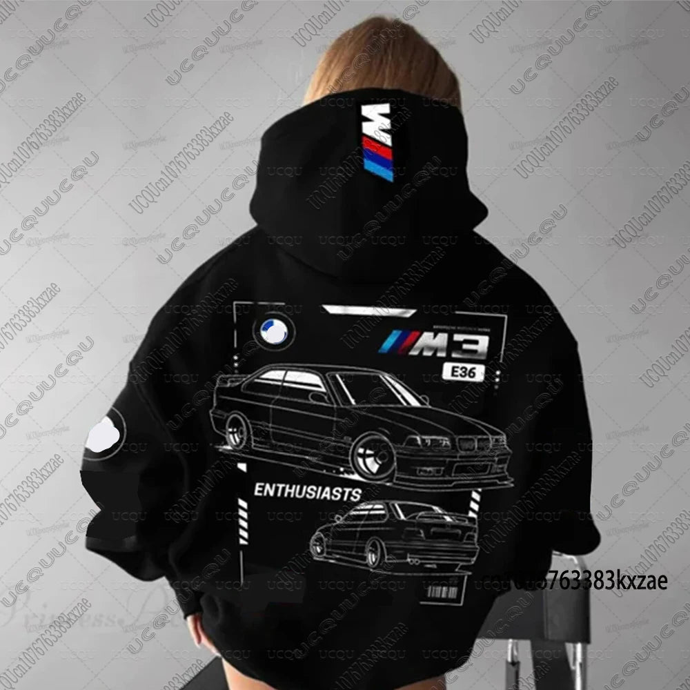 Unisex Racing Pullover Hoodie