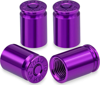 4PCS Tire Valve Caps Aluminum