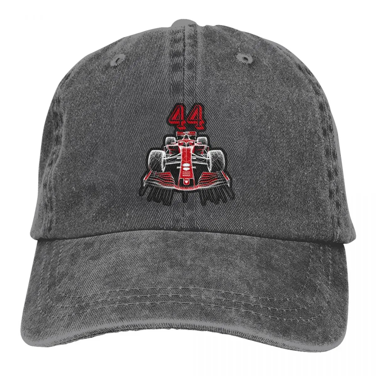 Red 44 F1 Washed Cap