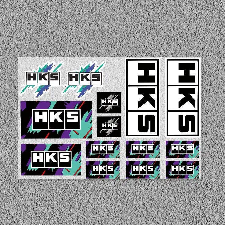 HKS Stickers Decal
