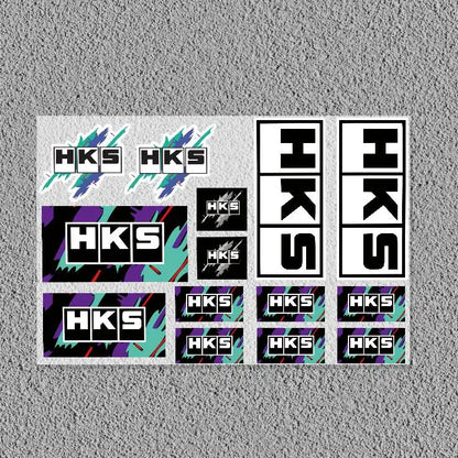 HKS Stickers Decal