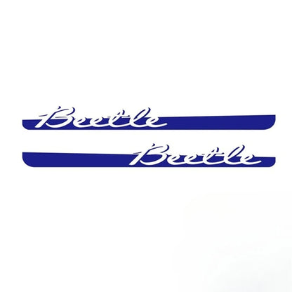 2PCS Car Door Side Skirt Sticker Beetle