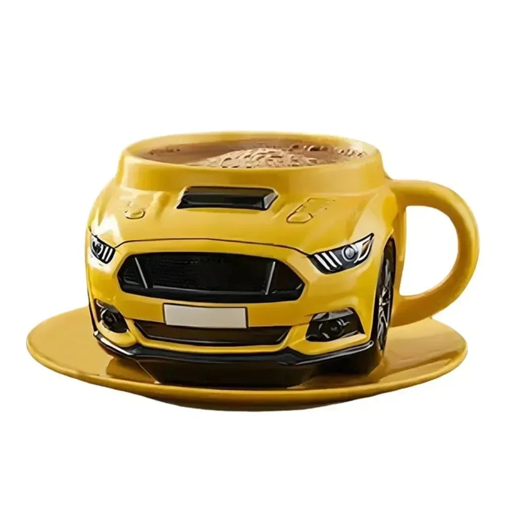 3D Sports Car Design Coffee Mug