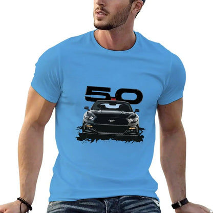 Schwarzes S550-Auto-T-Shirt