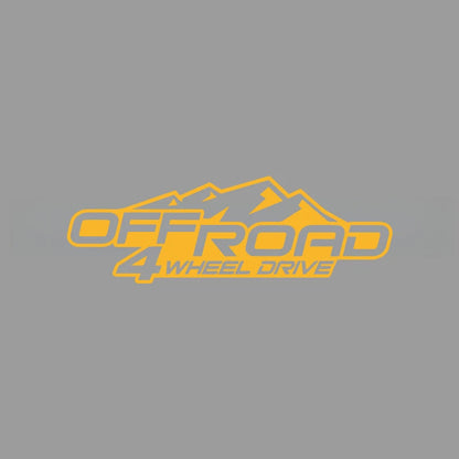 Mountain Off-Road Four Wheel Stickers