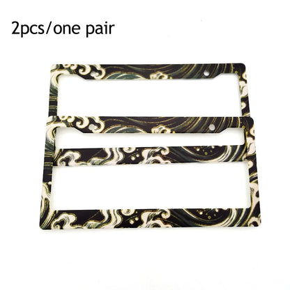 Custom Printed License Plate Frames