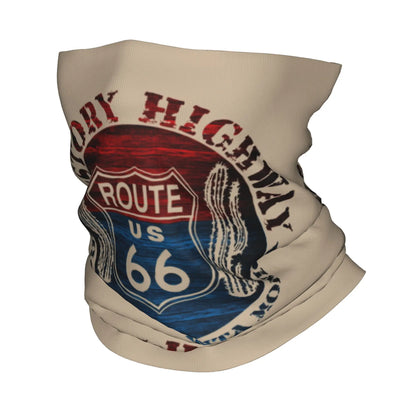 Cachecol com faixa para cabeça Route 66