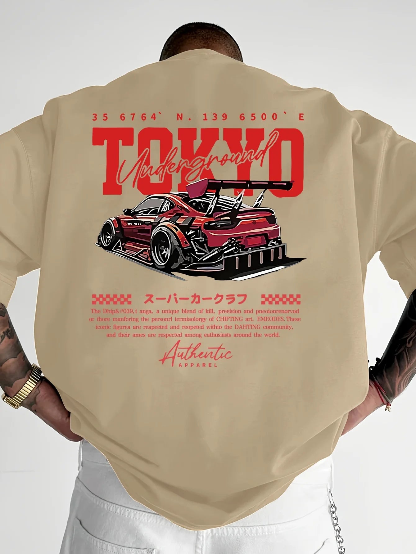 Tokyo Street Racing Grafik-T-Shirt
