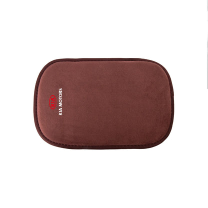 Cojín de la caja del reposabrazos del ante del coche KN