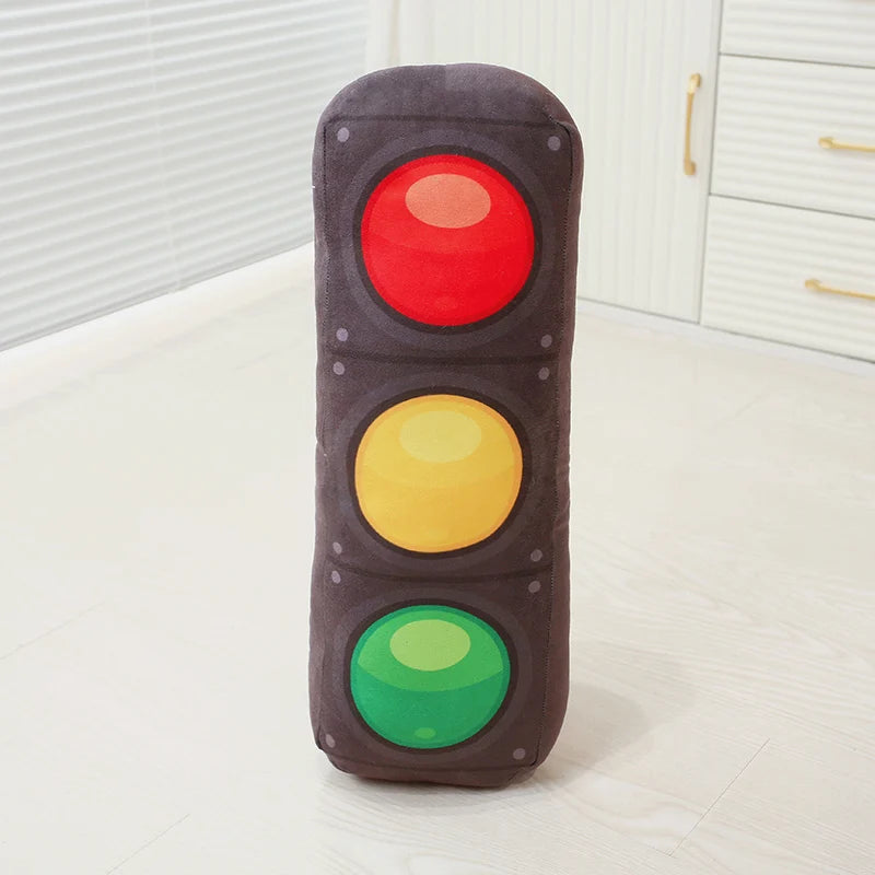 Plüsch-Verkehrsschilder und Sicherheitsausrüstung