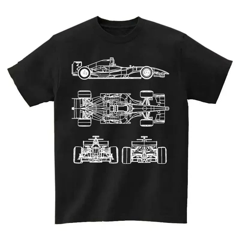 Motorsports Technical Graphic T-Shirt
