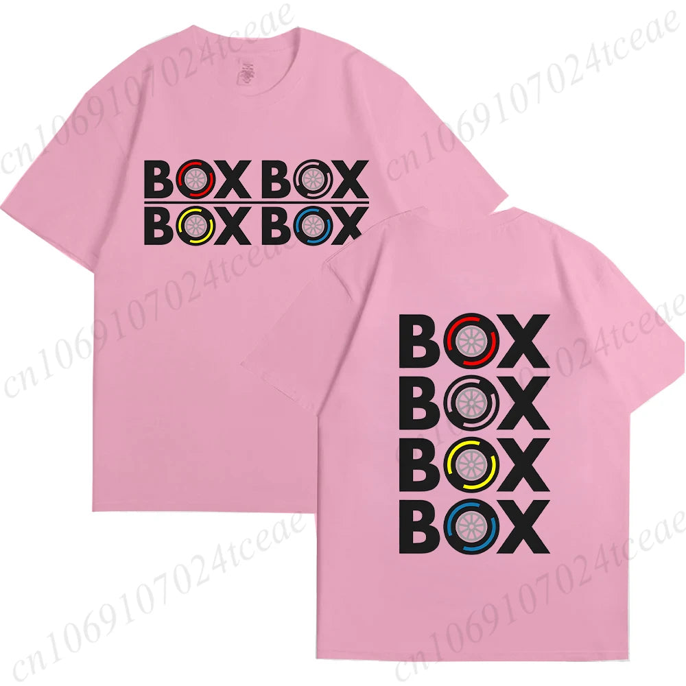 “Box Box Box” F1 Cotton Shirt