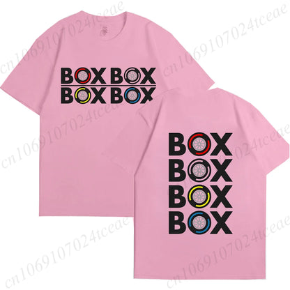 “Box Box Box” F1 Cotton Shirt