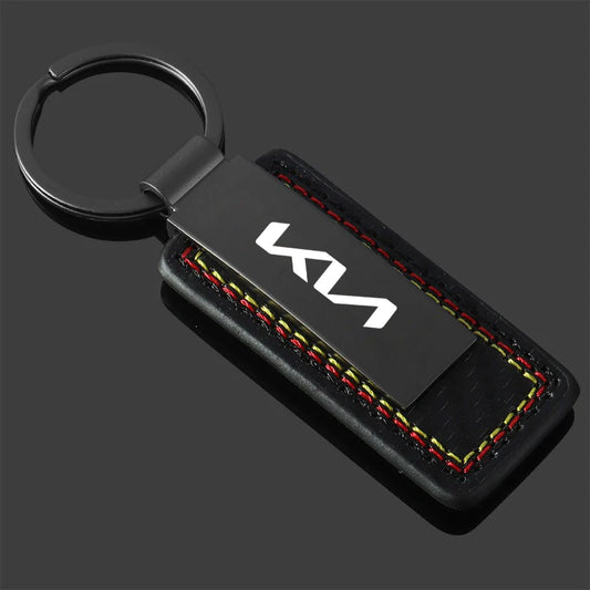 Porte-clés en cuir suédé KN 