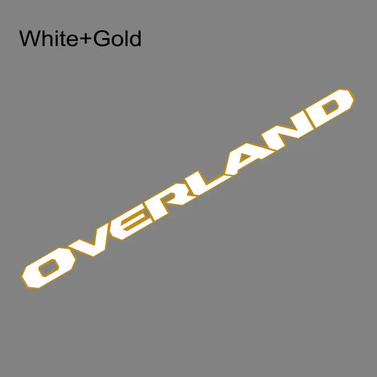 Overland Truck Sticker 
