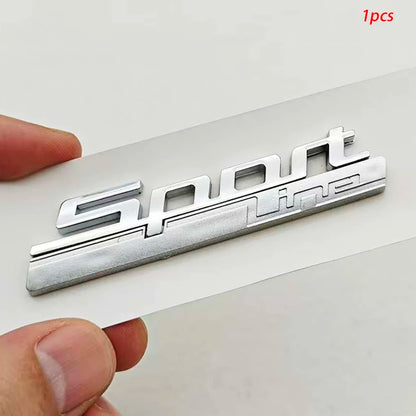 Luxus-Sport-Line-Abzeichenaufkleber