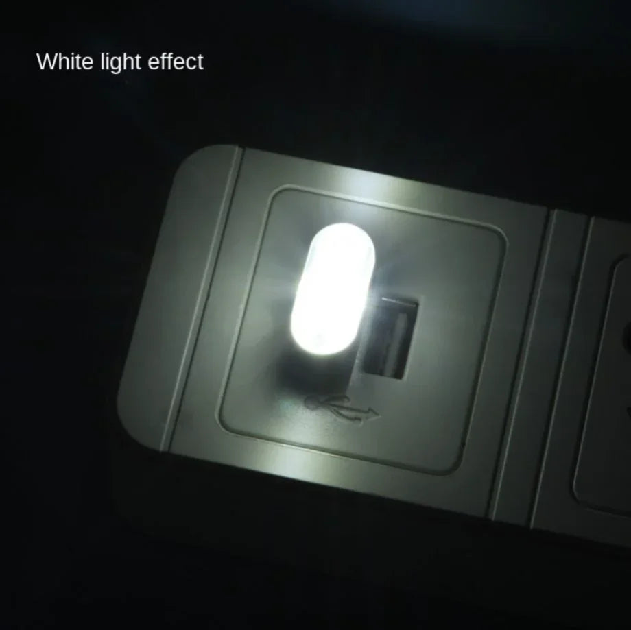 Mini USB Multi-Color Car Interior Light