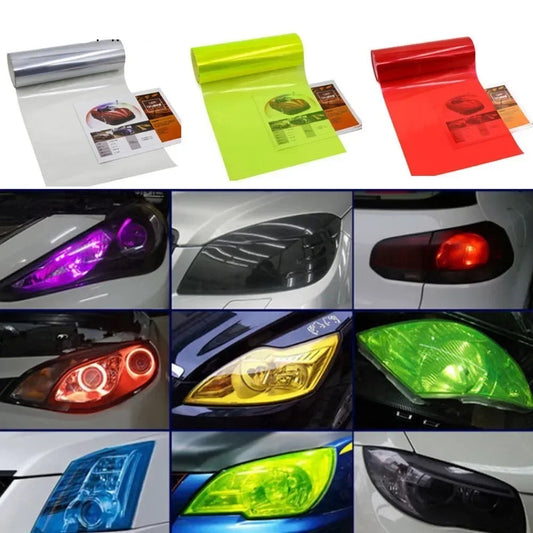 Car Headlight & Taillight Tint Film