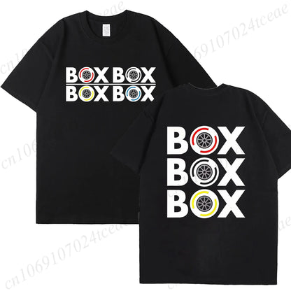 “Box Box Box” F1 Cotton Shirt