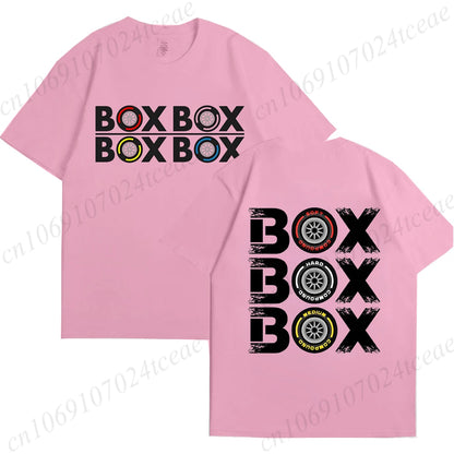 “Box Box Box” F1 Cotton Shirt