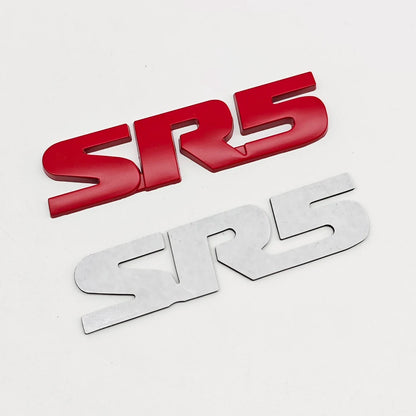 SR5 Emblem Rear Trunk 