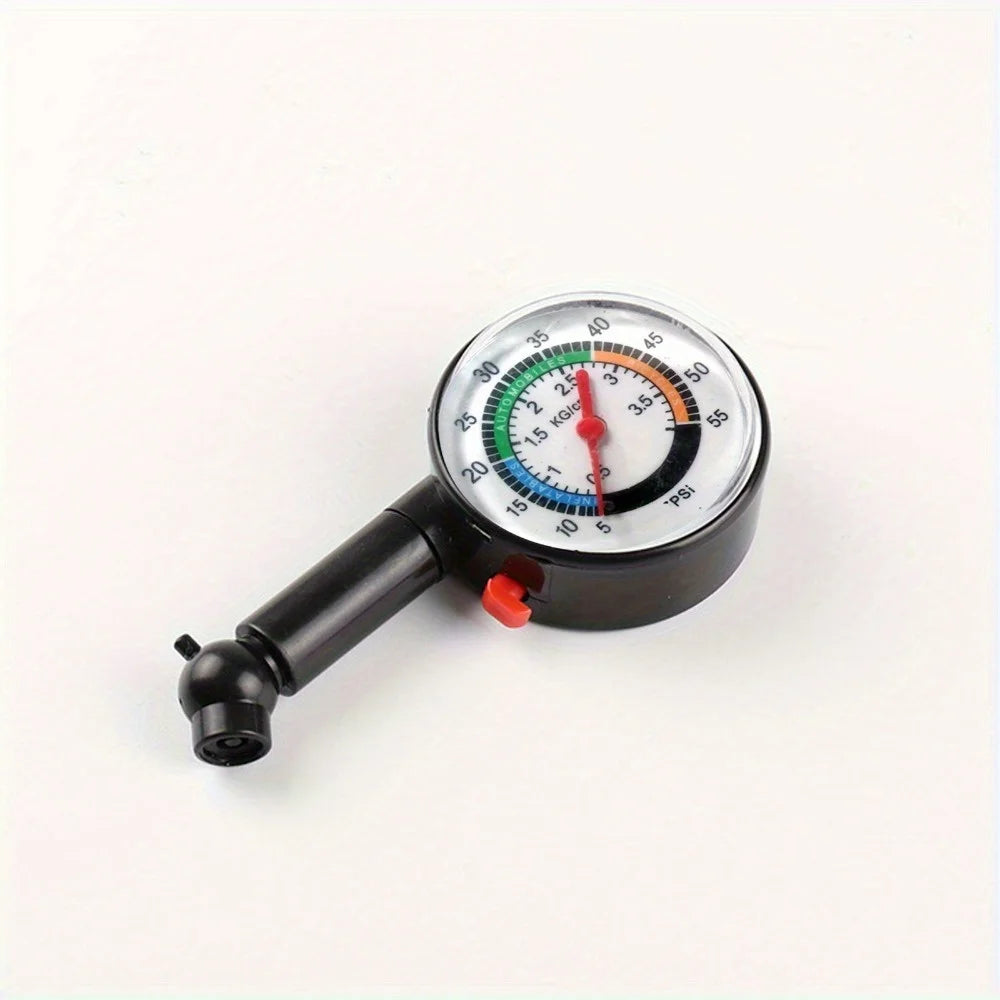 Portable Analog Tire Pressure Gauge