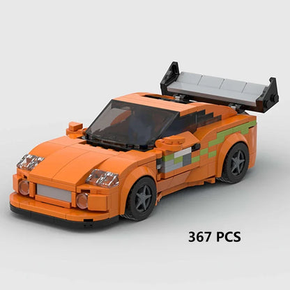 Racing Car Building Block Collection