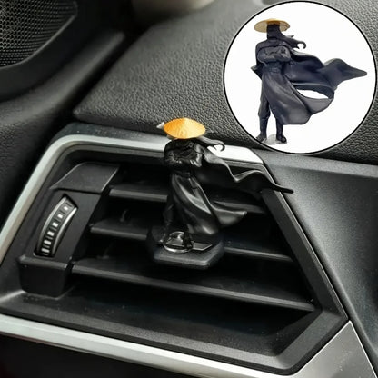 3PCS Mini Samurai Dashboard Decor 