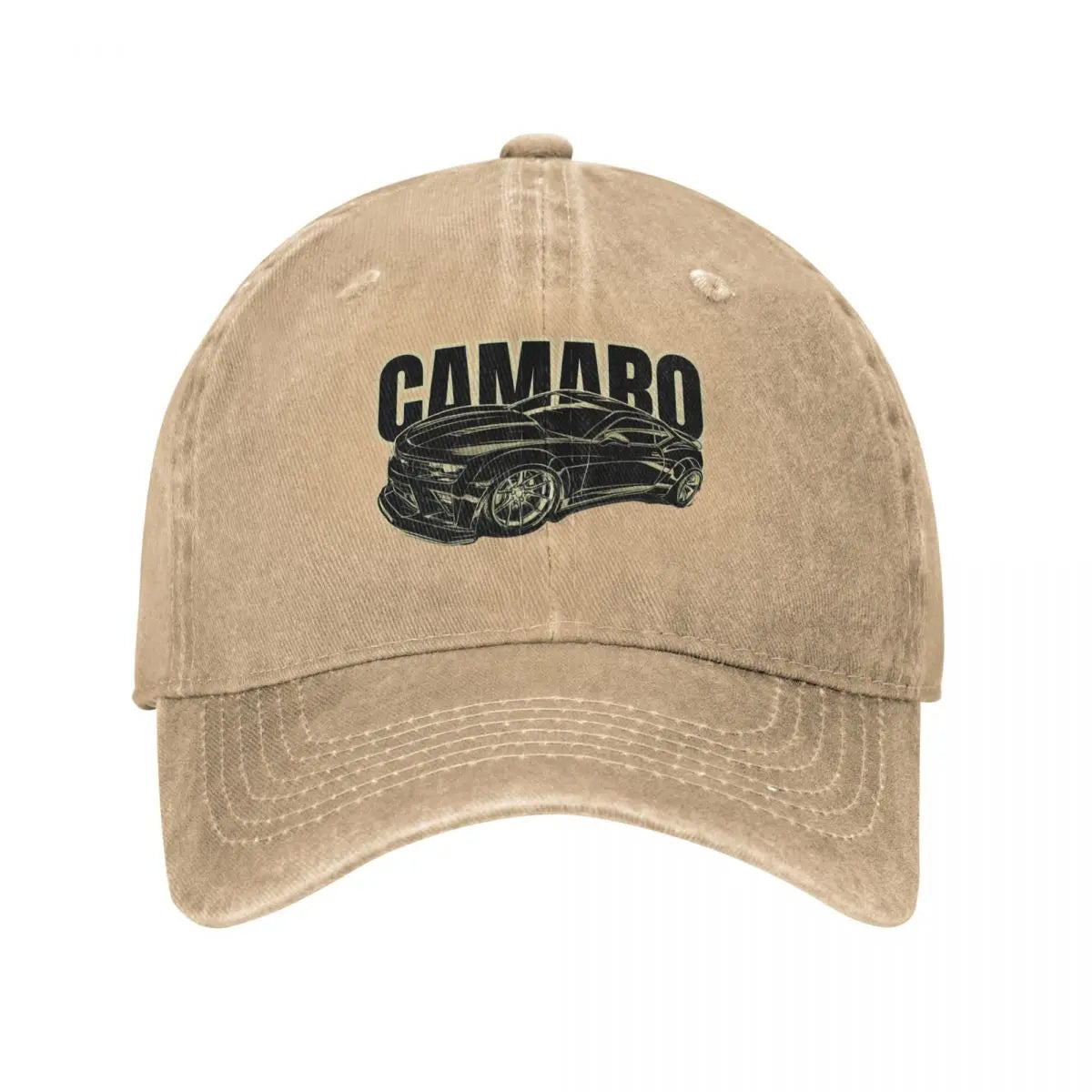 Camaro Black Baseball Cap CT