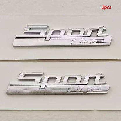 Luxus-Sport-Line-Abzeichenaufkleber