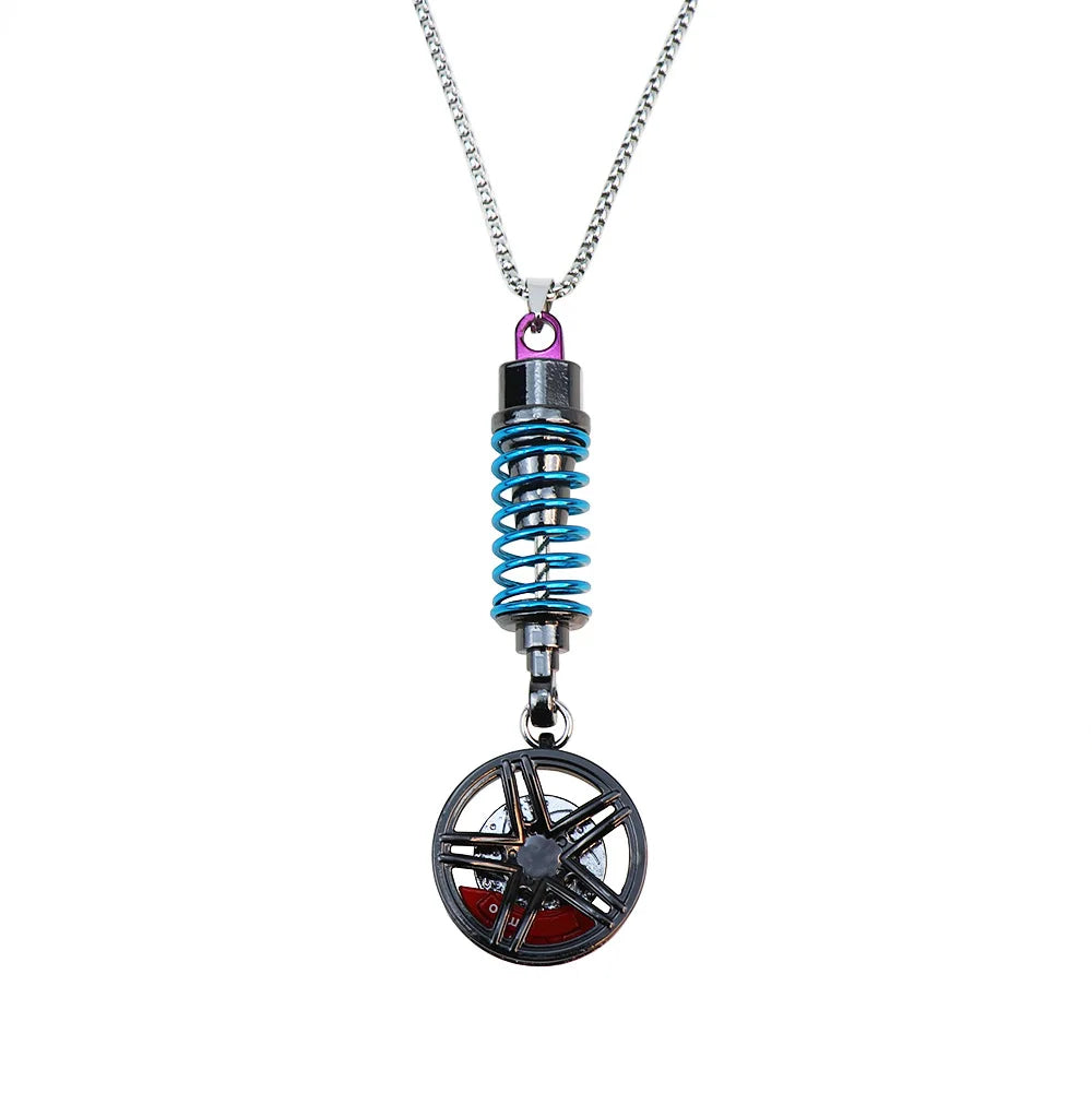 Wheel Mirror Pendant Car 