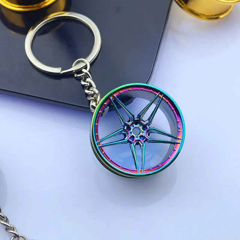 Chaveiro de peças de carros